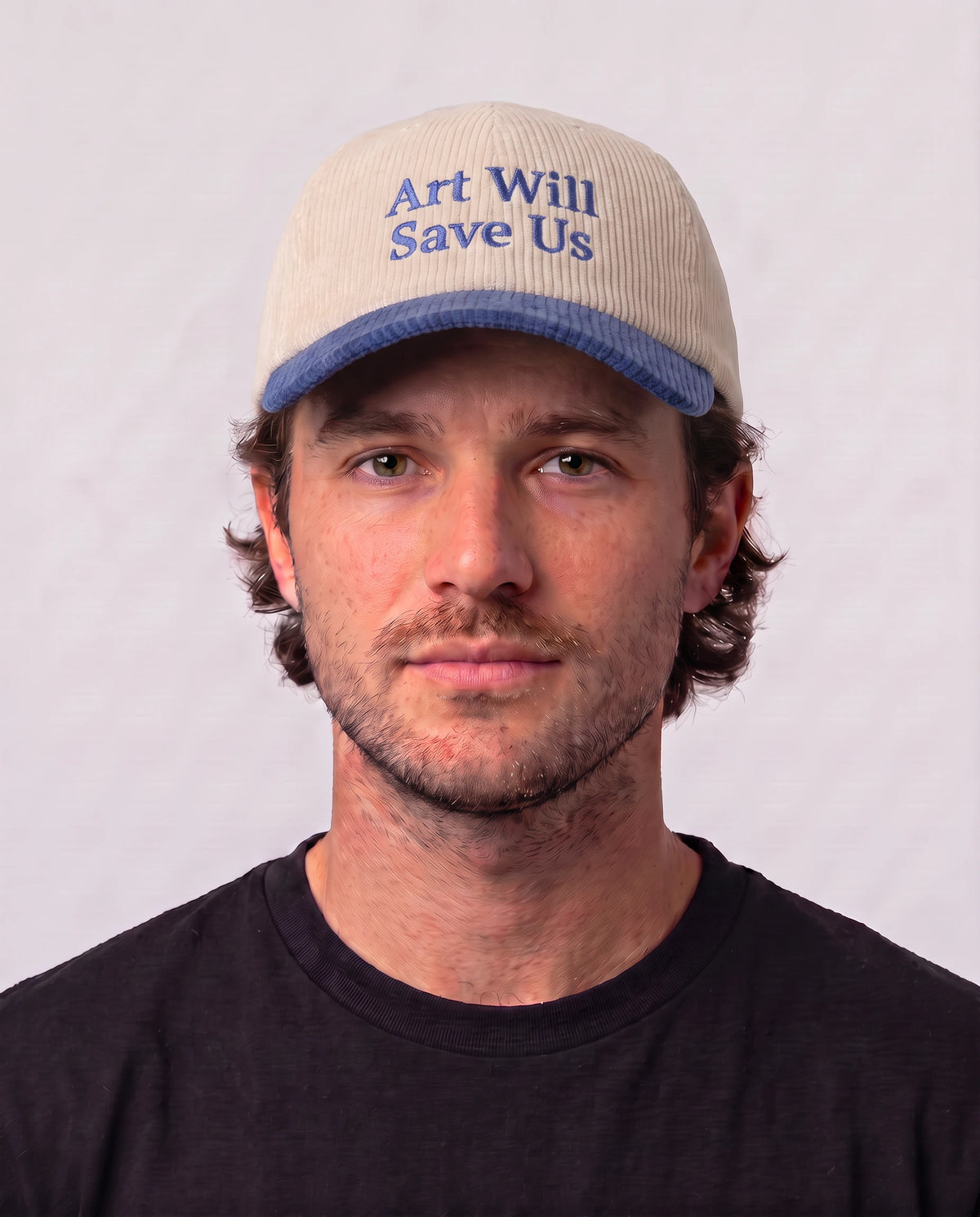 Boné "Art Will Save Us" Azul