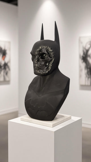 Batman Skull Vanta Black