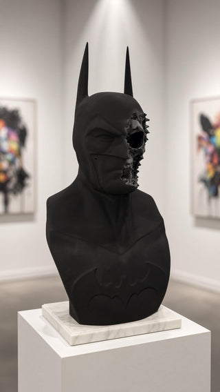 Batman Skull Vanta Black