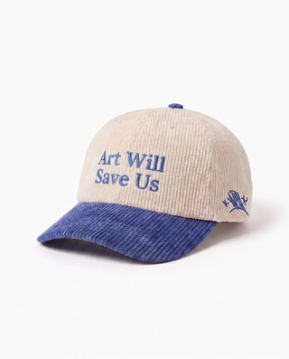 Boné "Art Will Save Us" Azul