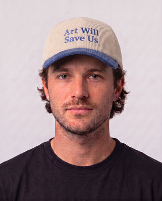 Boné "Art Will Save Us" Azul