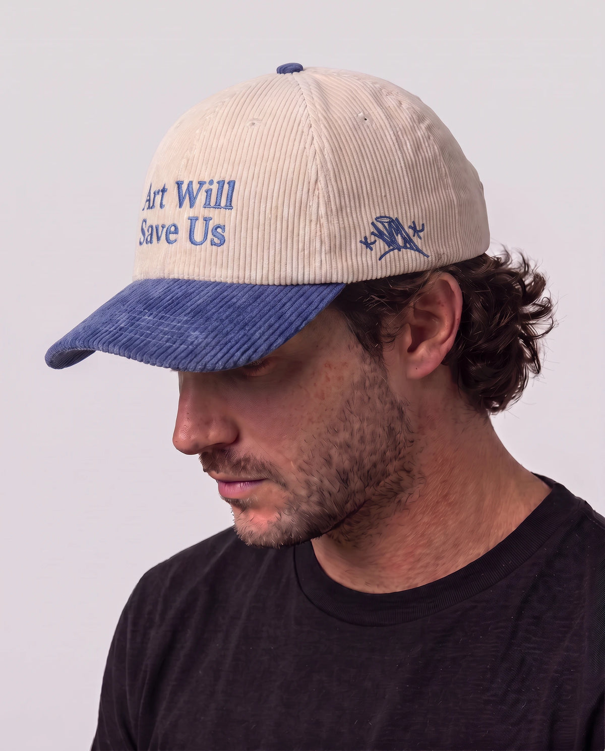 Boné "Art Will Save Us" Azul