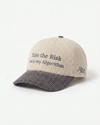 Boné "Take the Risk God is my Algorithm" Gray