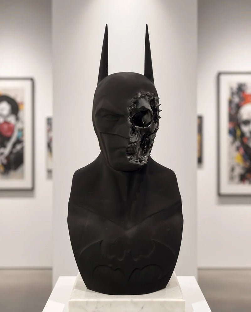 Batman Skull Vanta Black